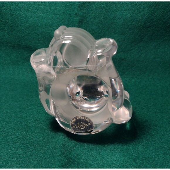Disney Lenox Crystal Winnie Pooh Figurine Gold Bee on Nose - Retired - EUC! - Picture 4 of 5